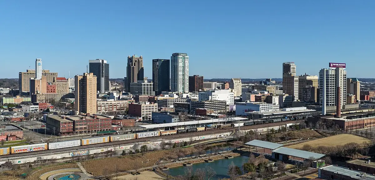 View of Birmingham, AL