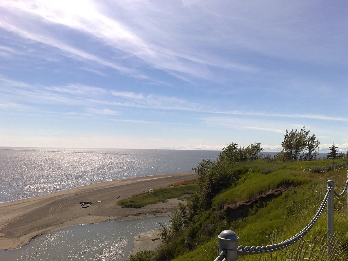 View of Kenai, AK