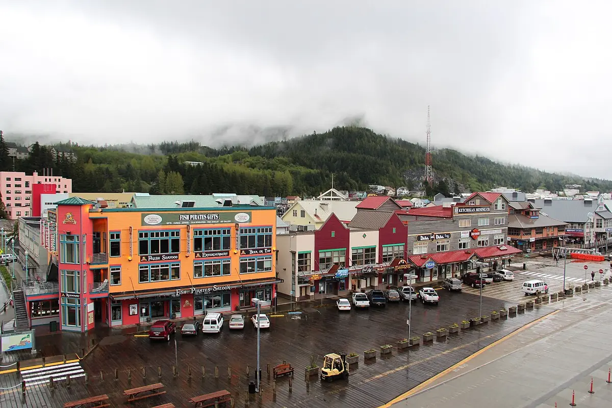 View of Ketchikan, AK