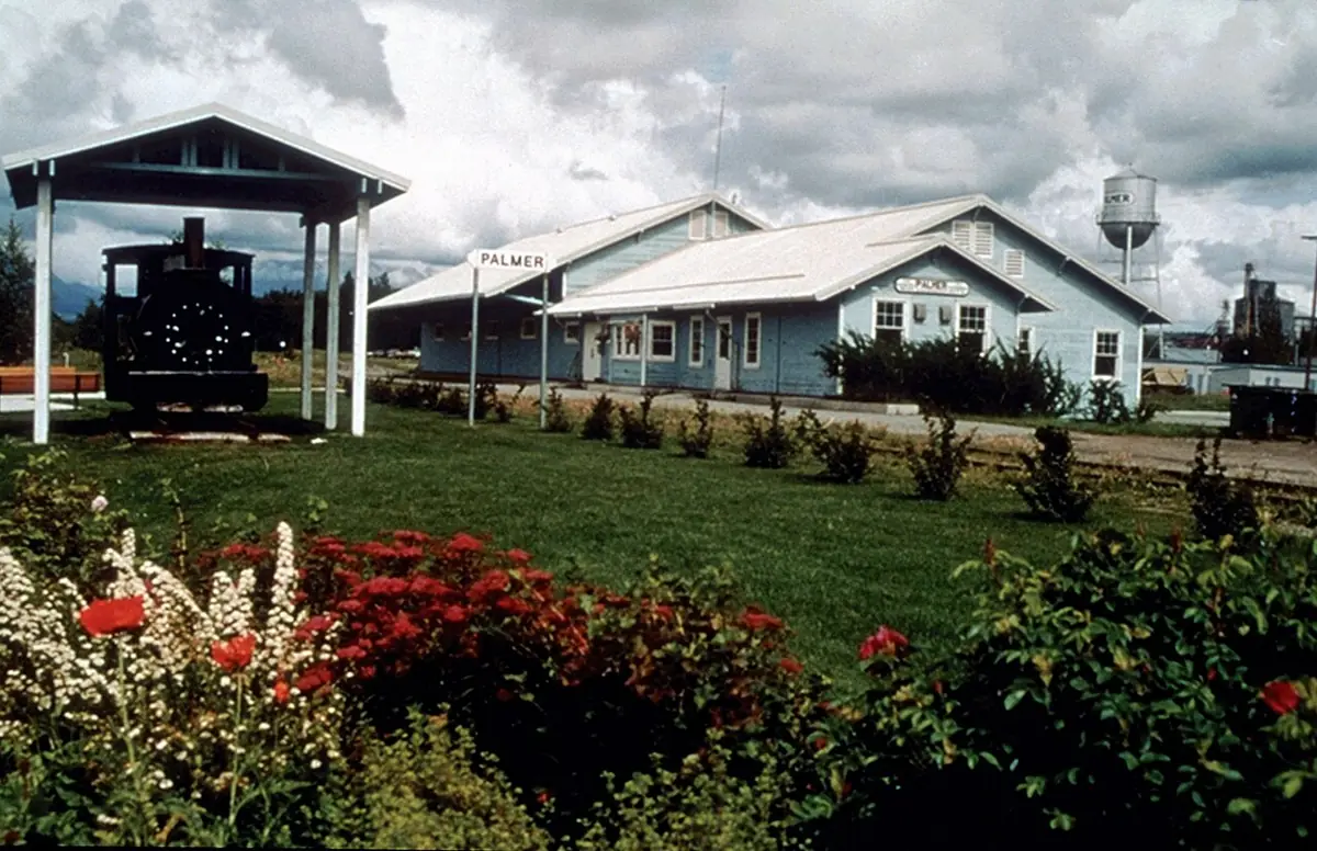 View of Palmer, AK