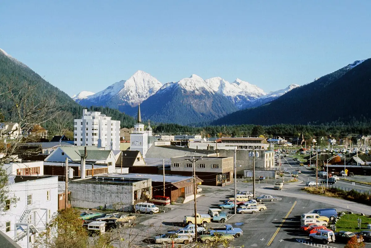 View of Sitka, AK