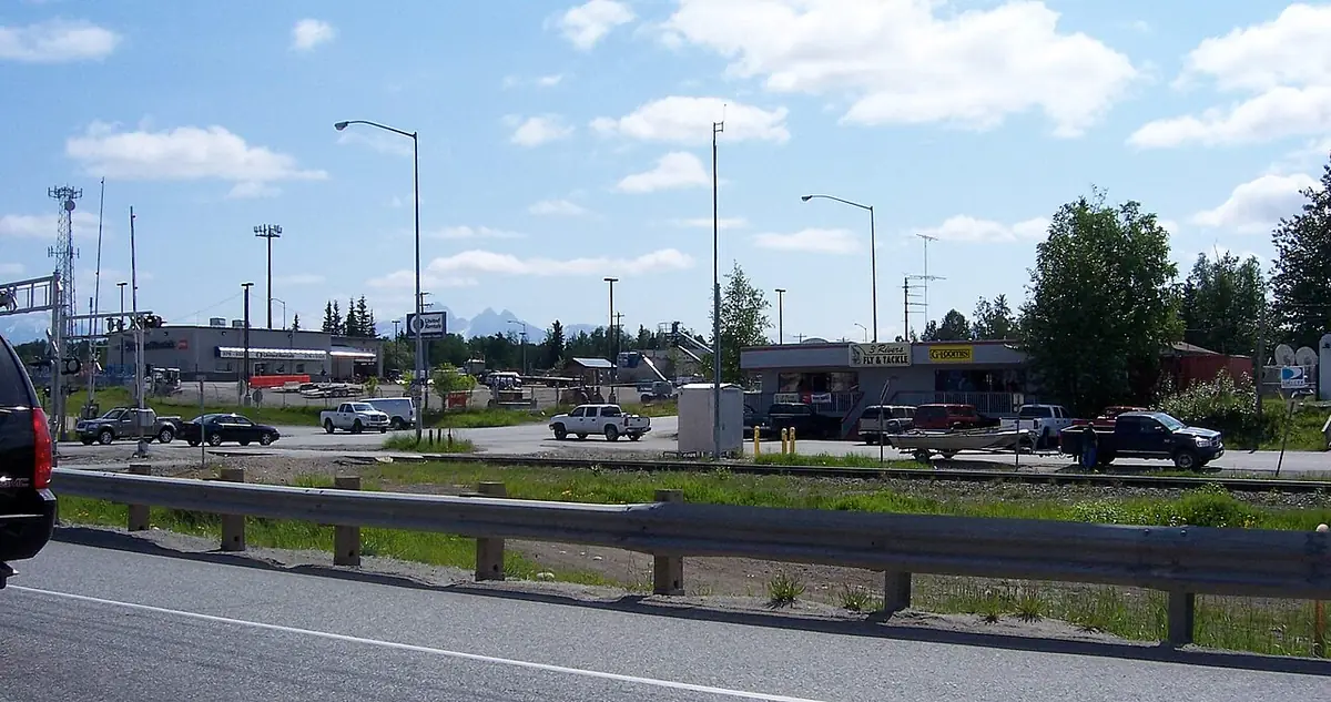 View of Wasilla, AK