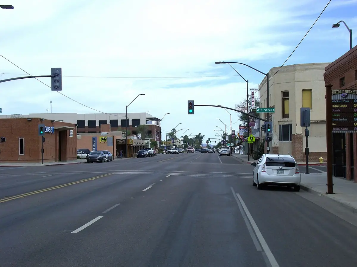 View of Buckeye, AZ