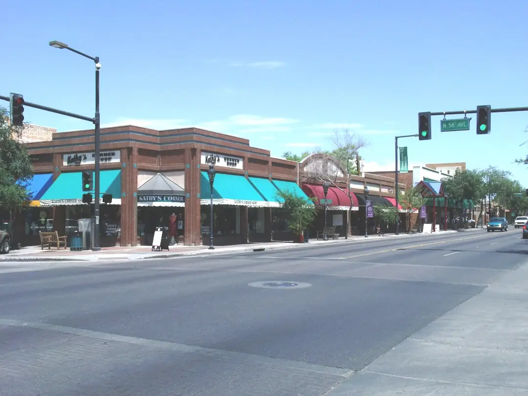View of Glendale, AZ