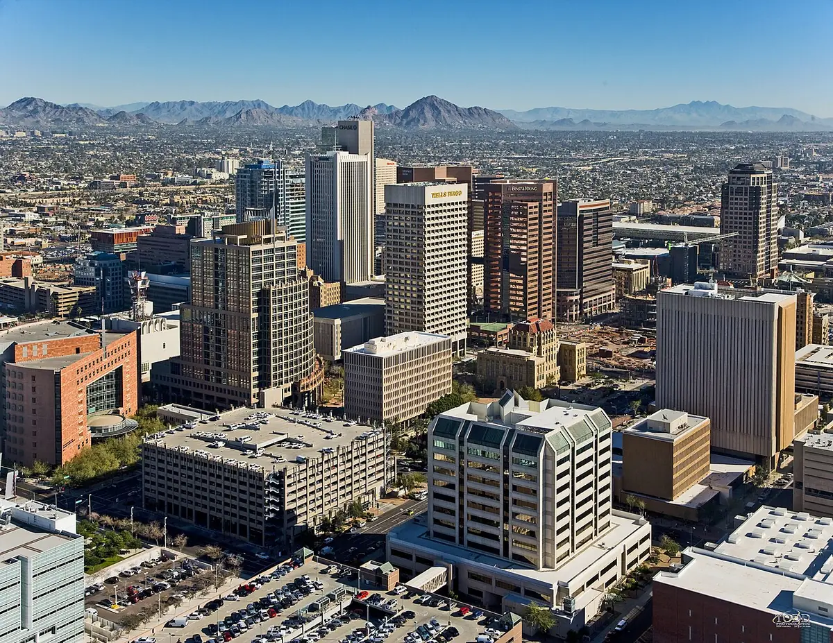 View of Phoenix, AZ