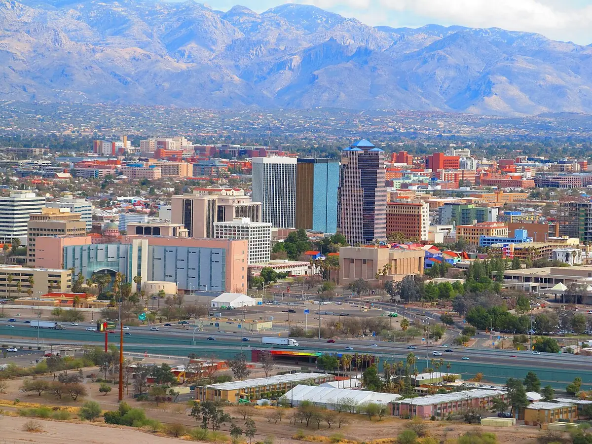 View of Tucson, AZ