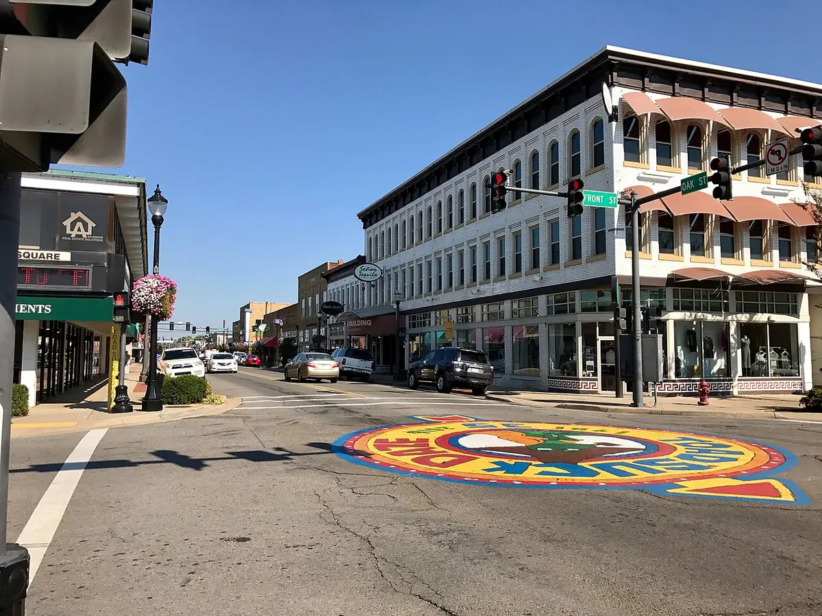 View of Conway, AR