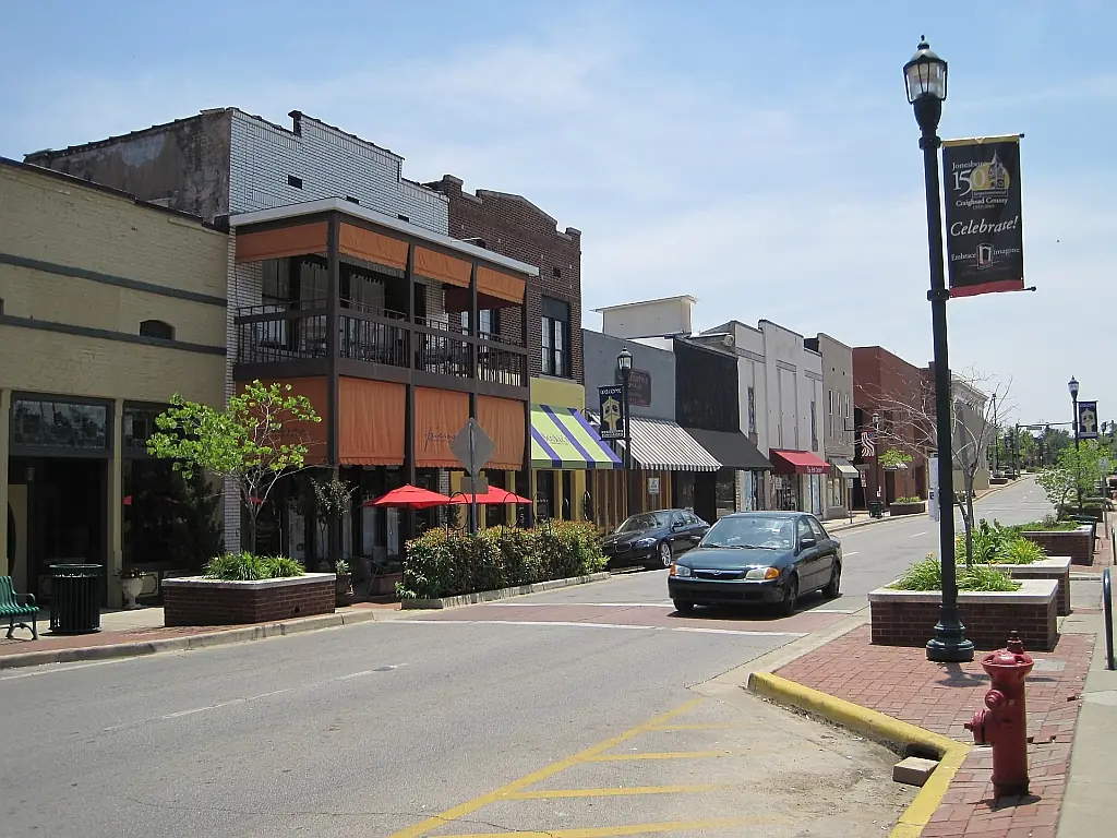 View of Jonesboro, AR