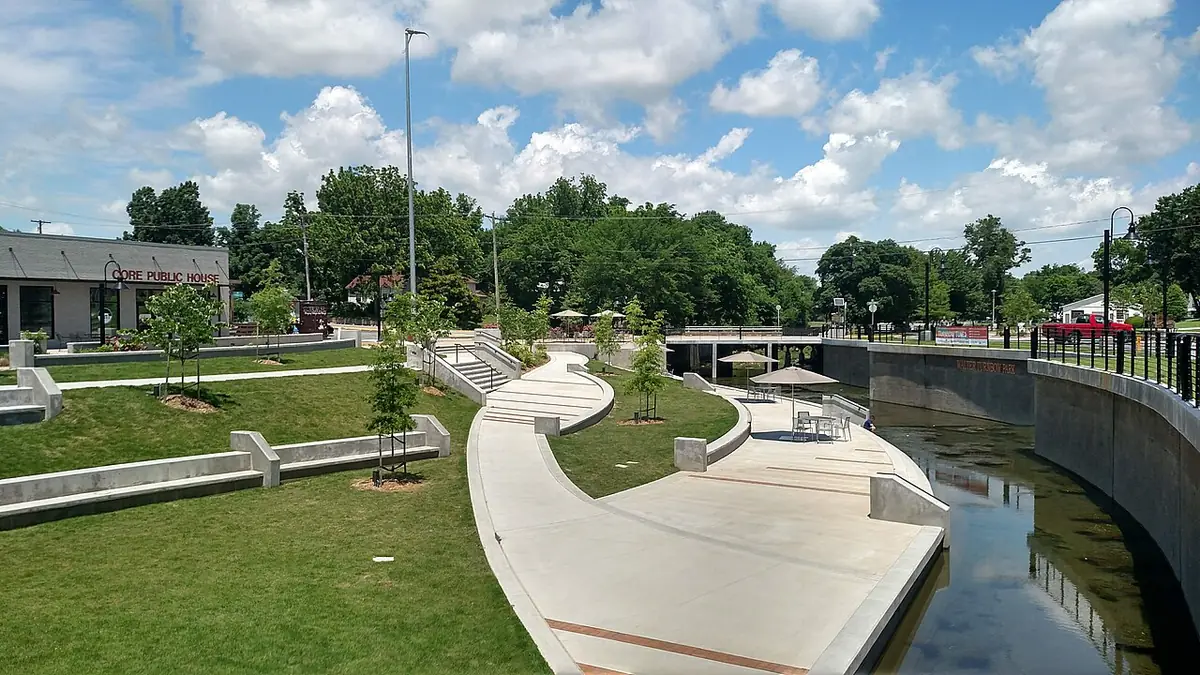 View of Springdale, AR