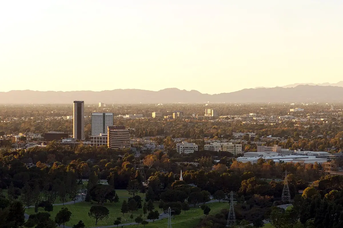 View of Burbank, CA