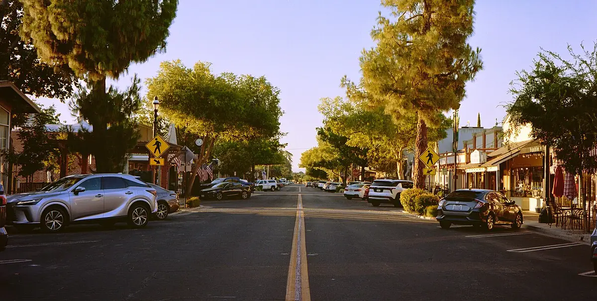 View of Clovis, CA