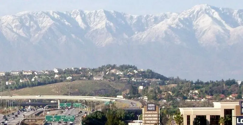 View of Corona, CA