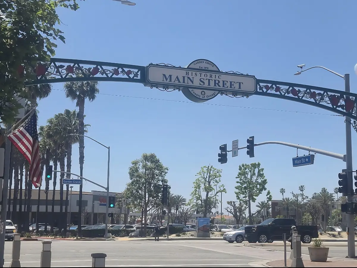 View of Garden Grove, CA