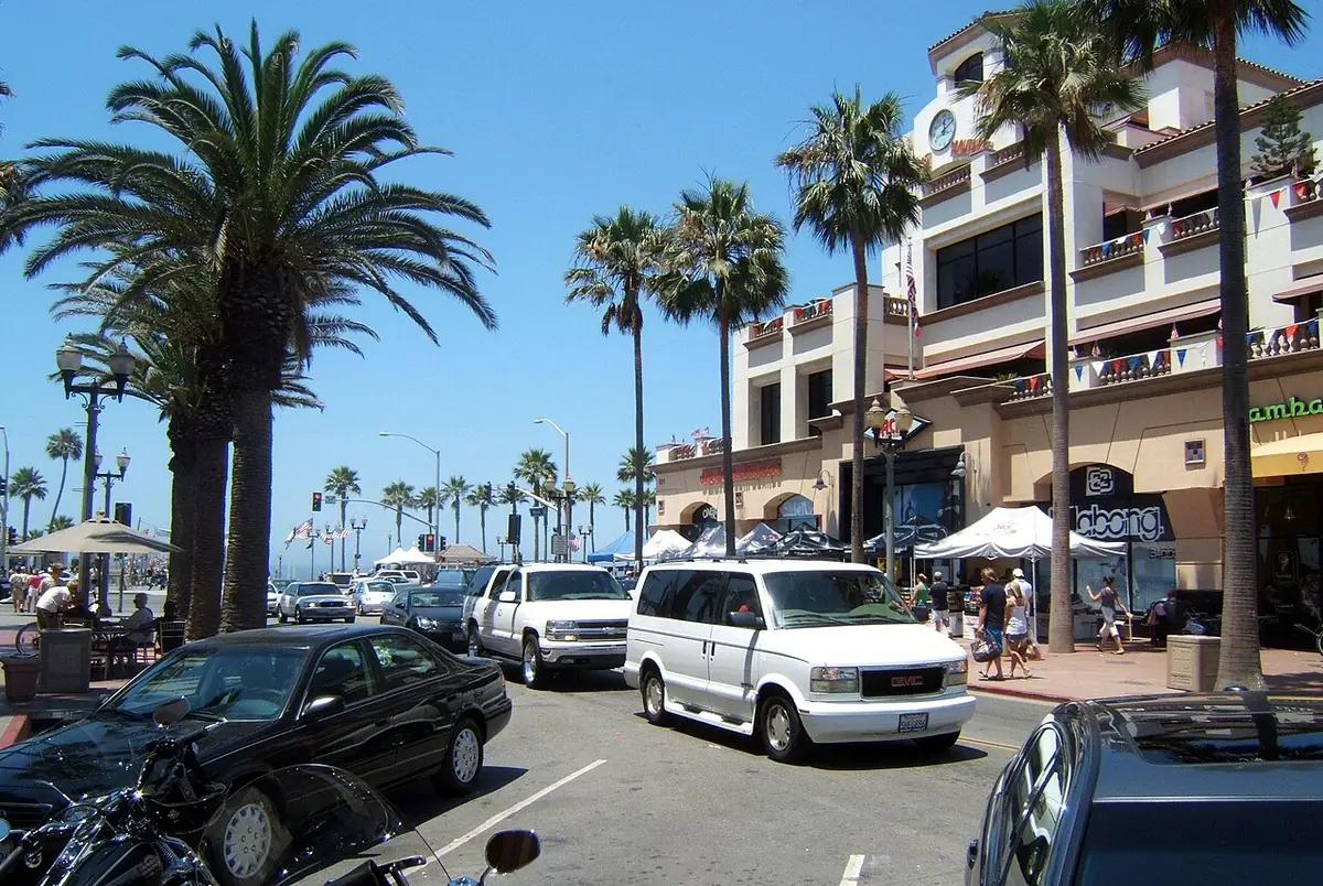 View of Huntington Beach, CA