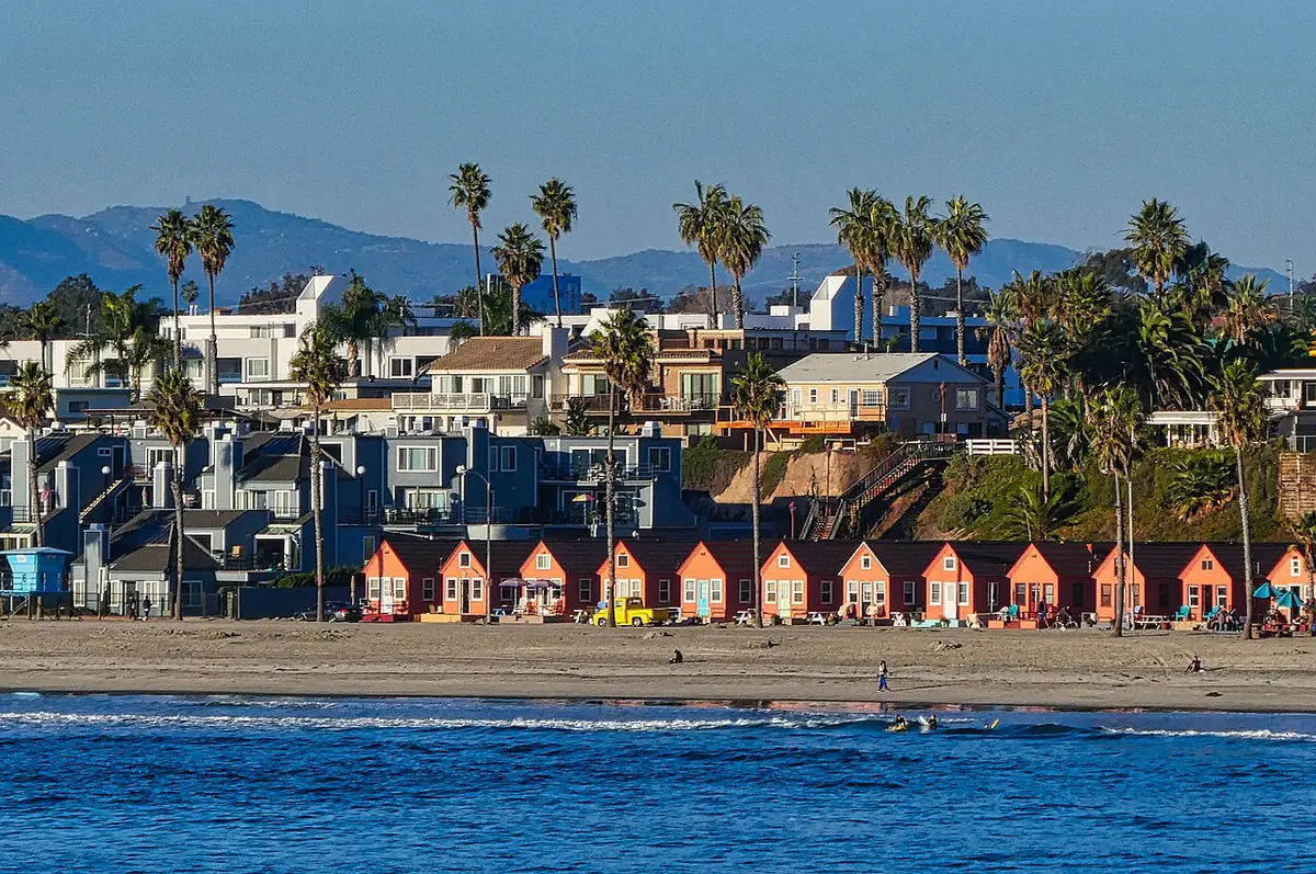 View of Oceanside, CA