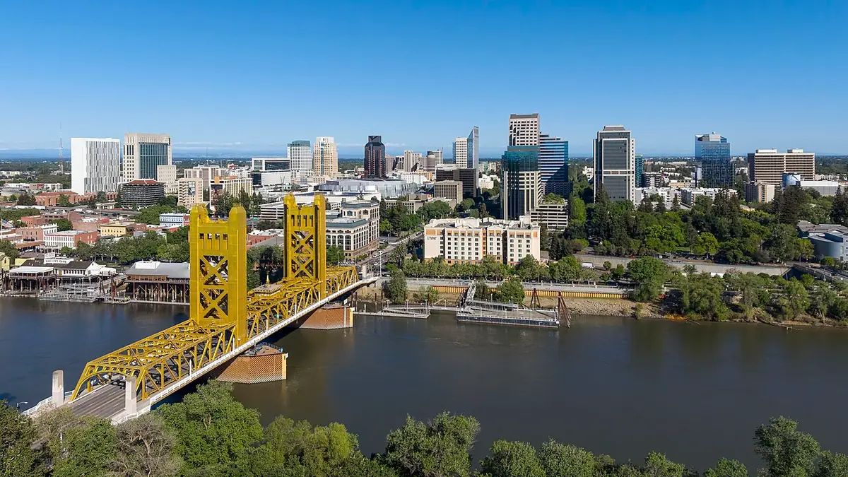 View of Sacramento, CA