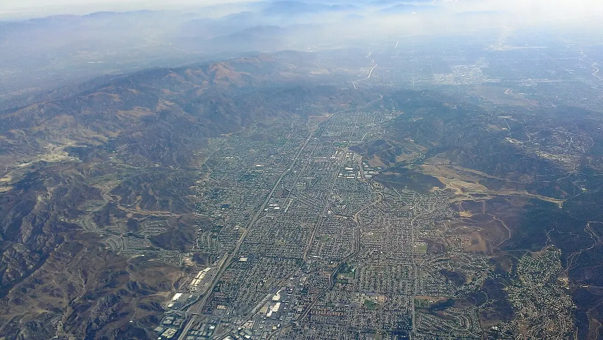 View of Simi Valley, CA