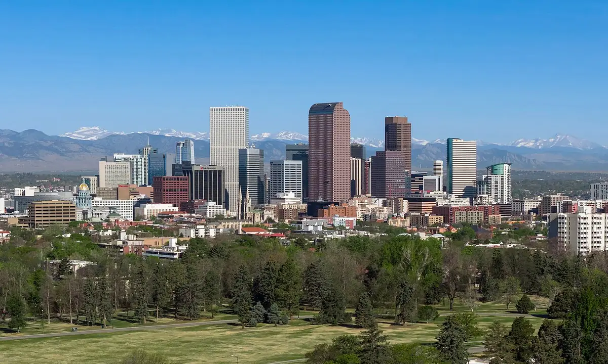 View of Denver, CO