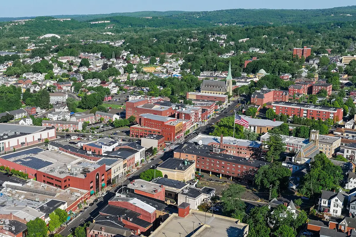 View of Danbury, CT
