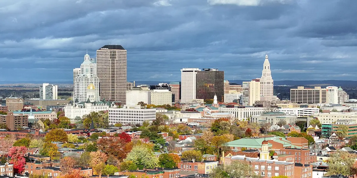 View of Hartford, CT