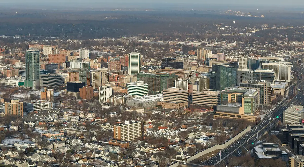 View of Stamford, CT