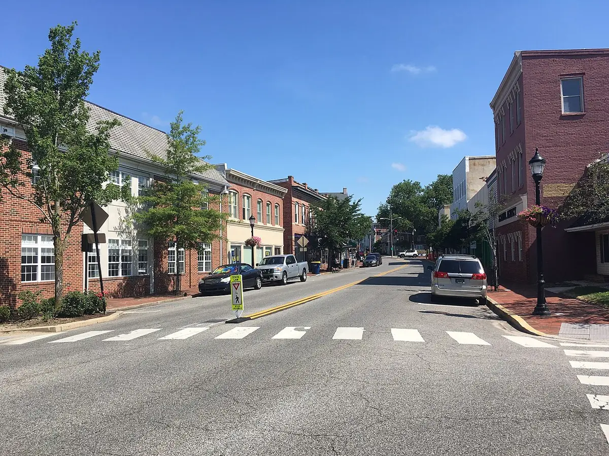 View of Milford, DE