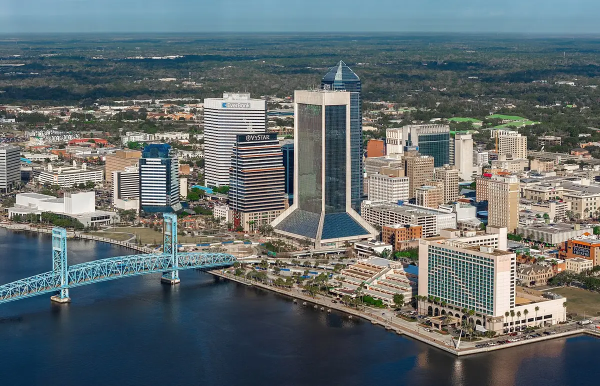 View of Jacksonville, FL
