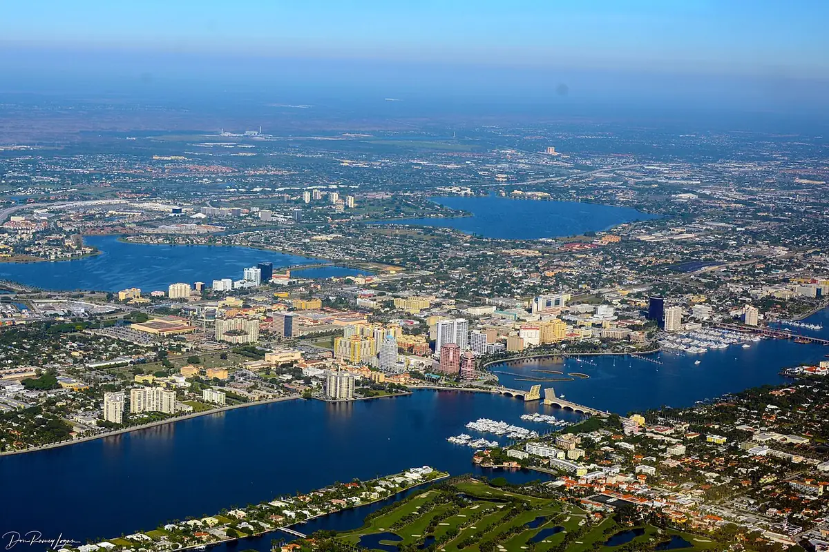 View of West Palm Beach, FL