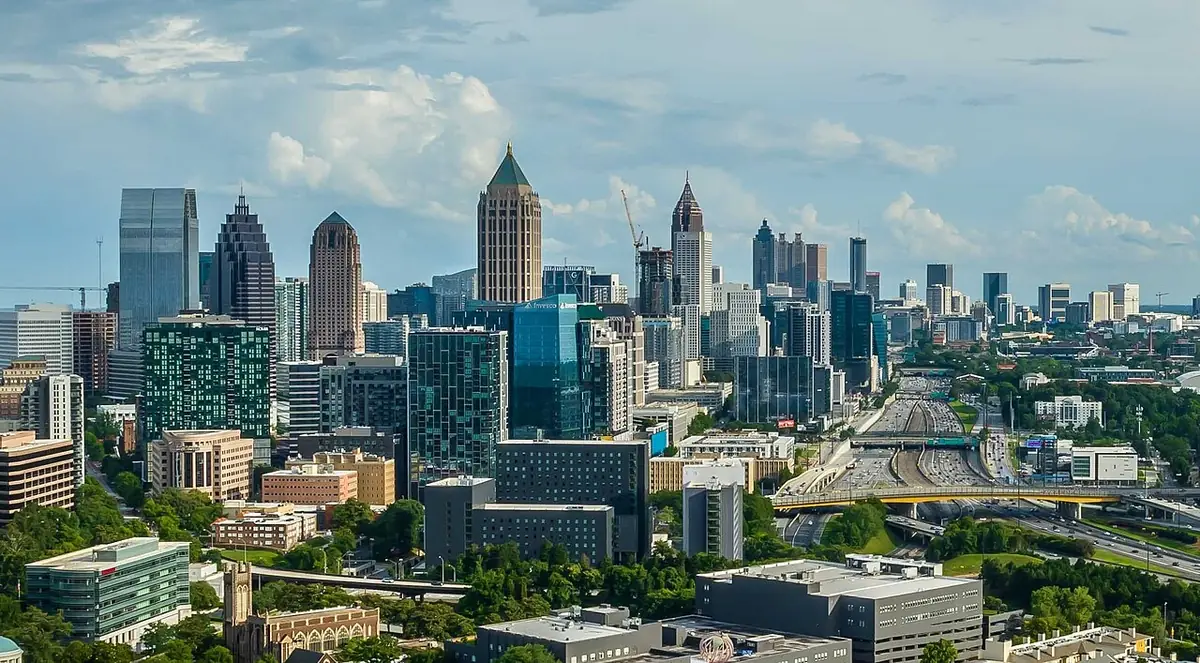 View of Atlanta, GA