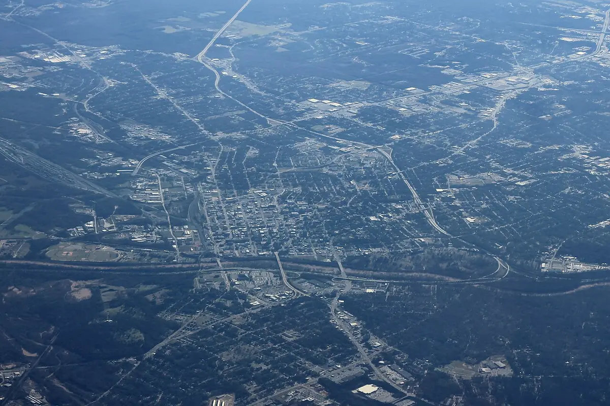 View of Macon, GA