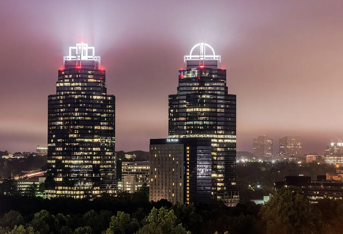 View of Sandy Springs, GA