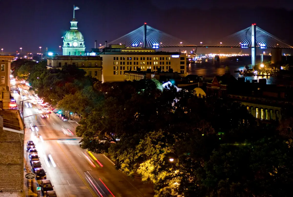 View of Savannah, GA