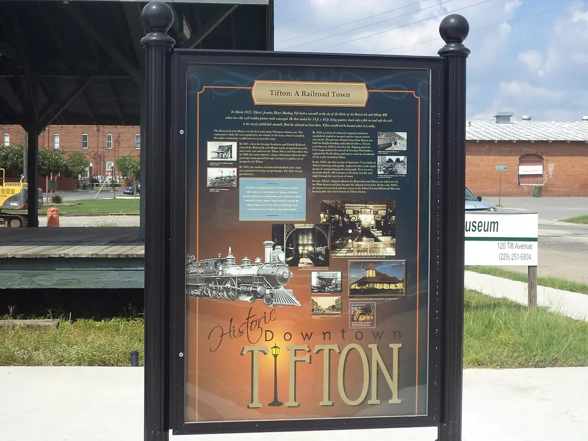 View of Tifton, GA