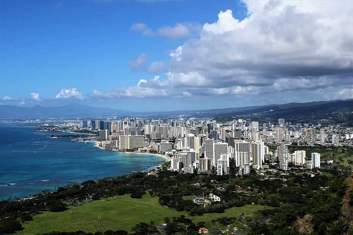 View of Honolulu, HI