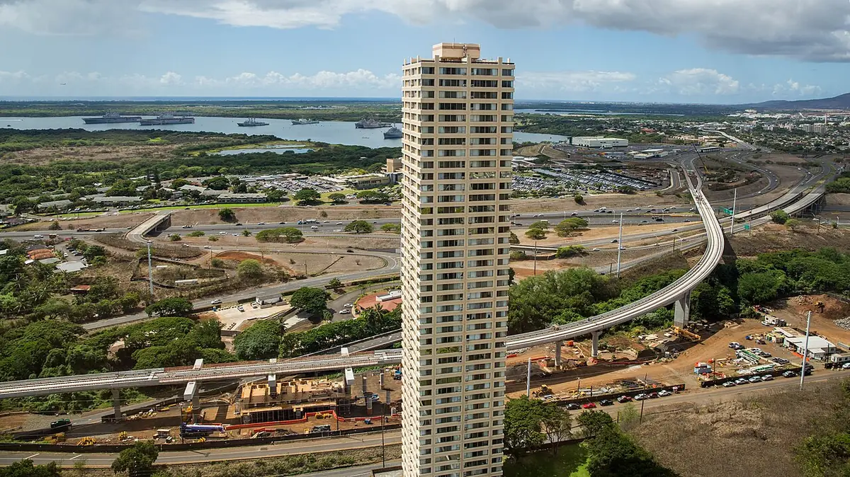 View of Pearl City, HI