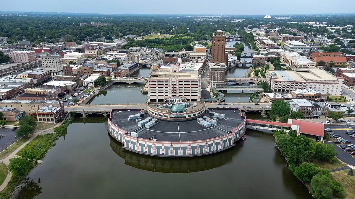 View of Aurora, IL