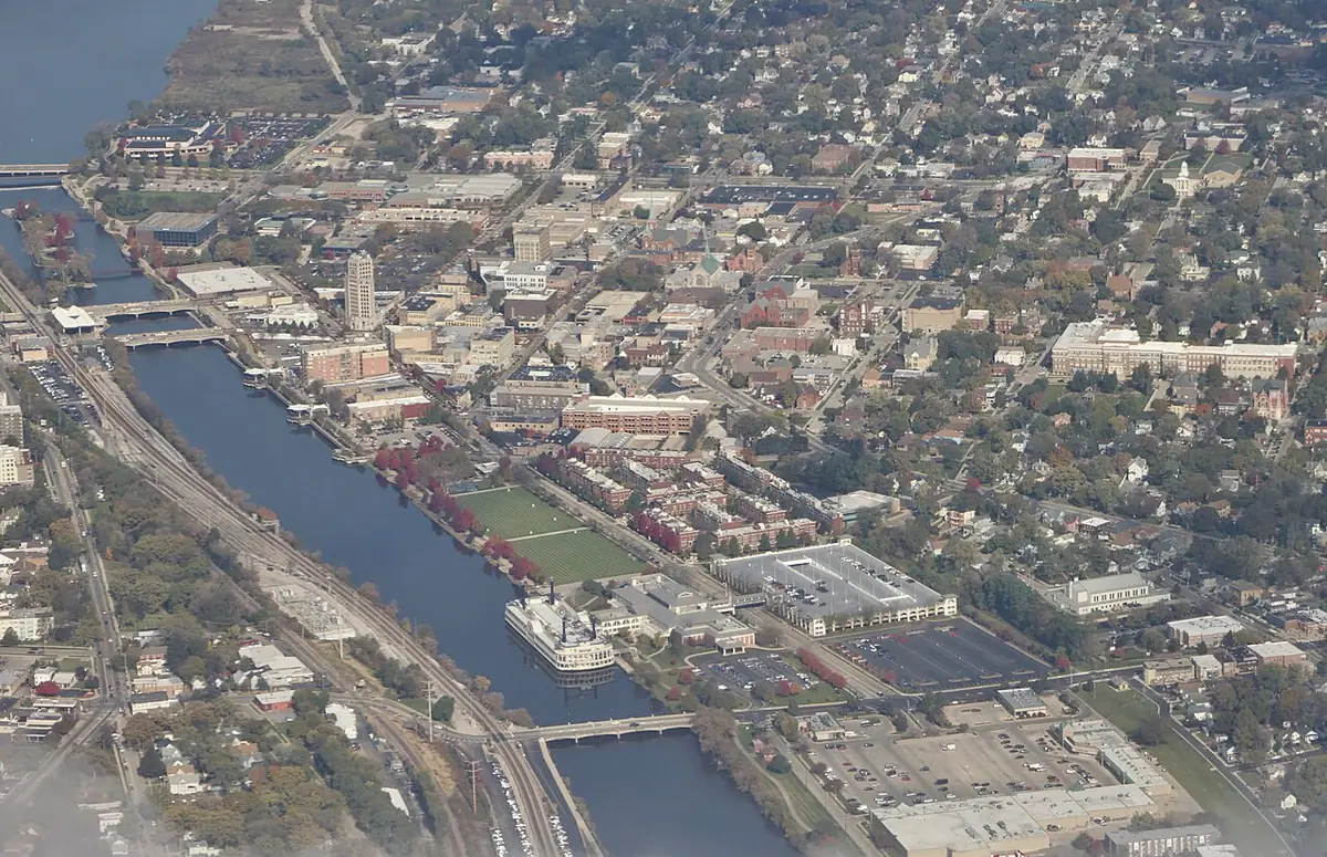 View of Elgin, IL