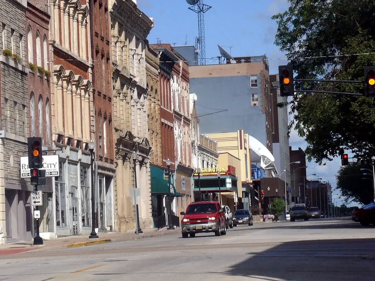 View of Quincy, IL