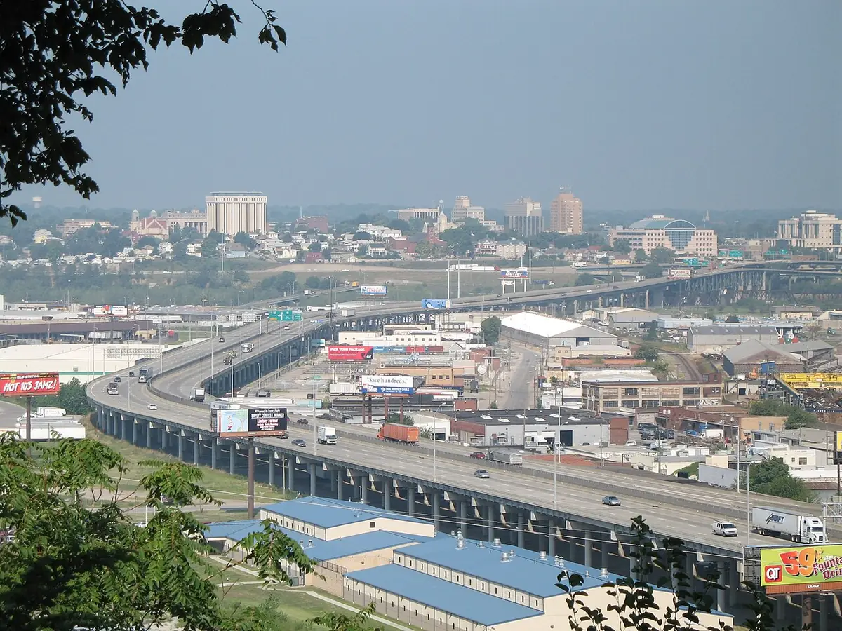 View of Kansas City, KS