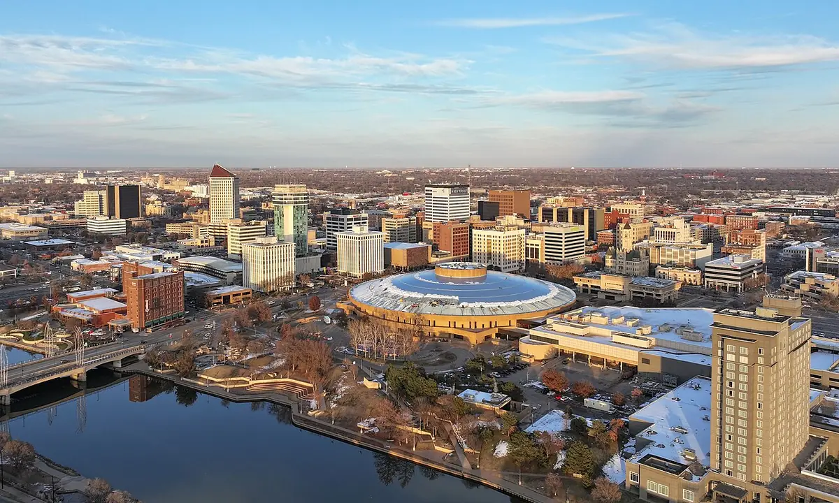 View of Wichita, KS