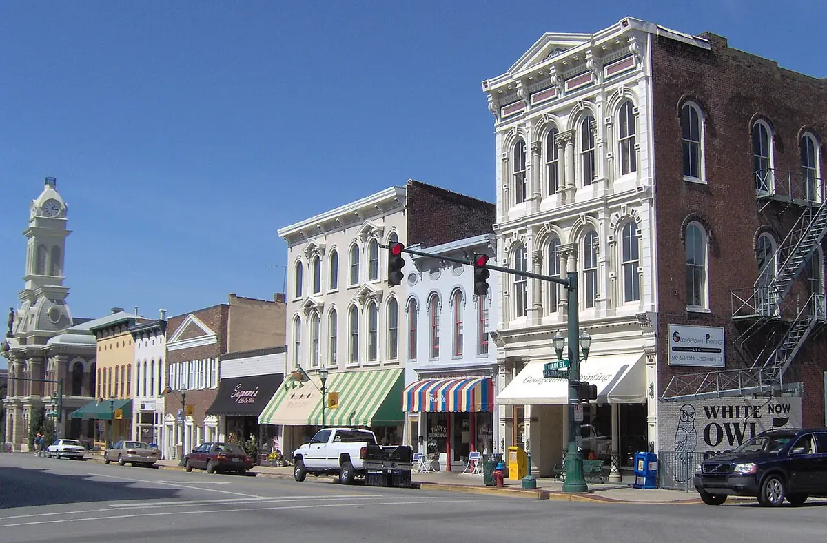 View of Georgetown, KY