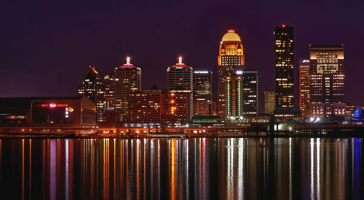 View of Louisville, KY