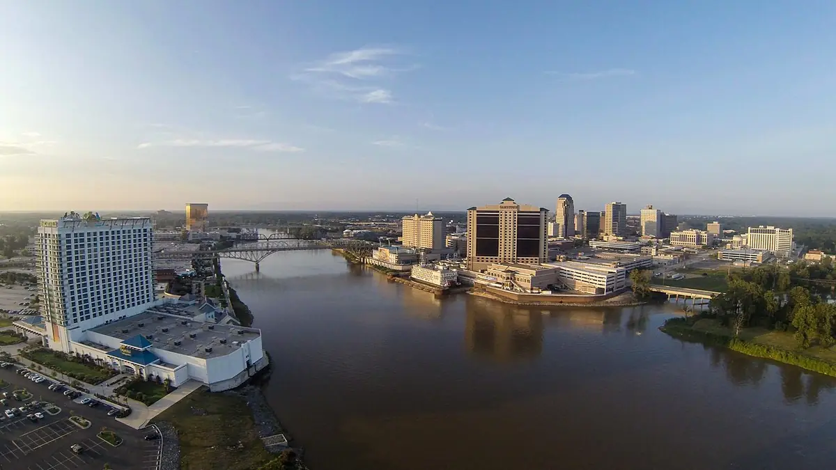 View of Bossier City, LA