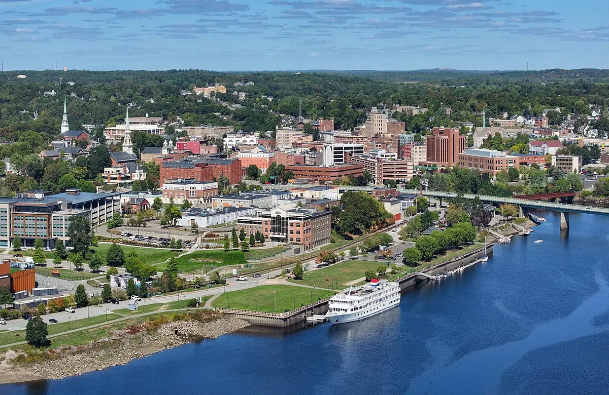 View of Bangor, ME