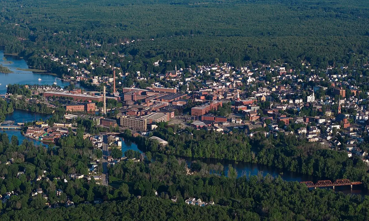 View of Biddeford, ME