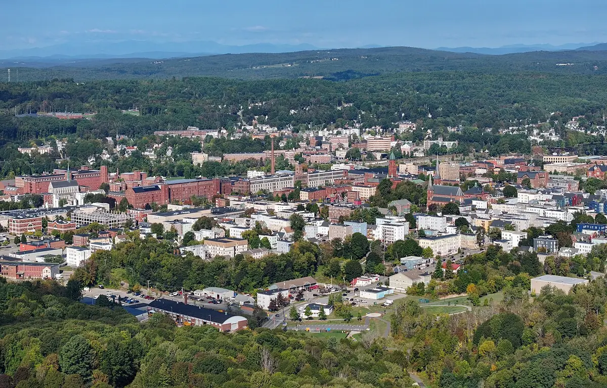 View of Lewiston, ME