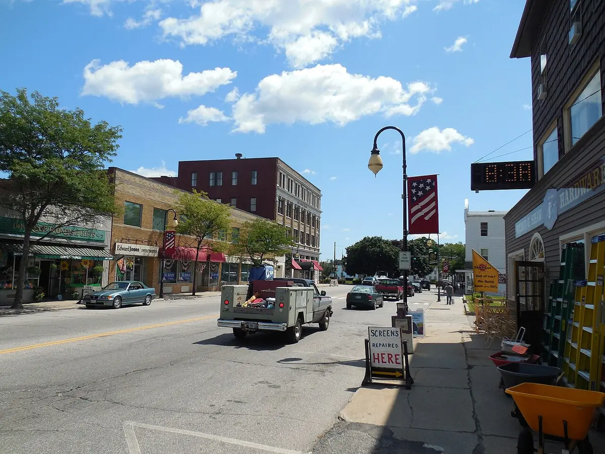 View of Sanford, ME