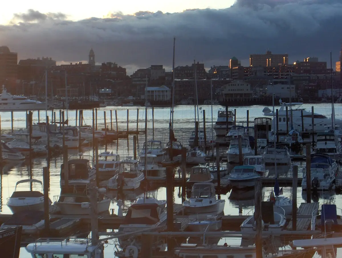 View of South Portland, ME