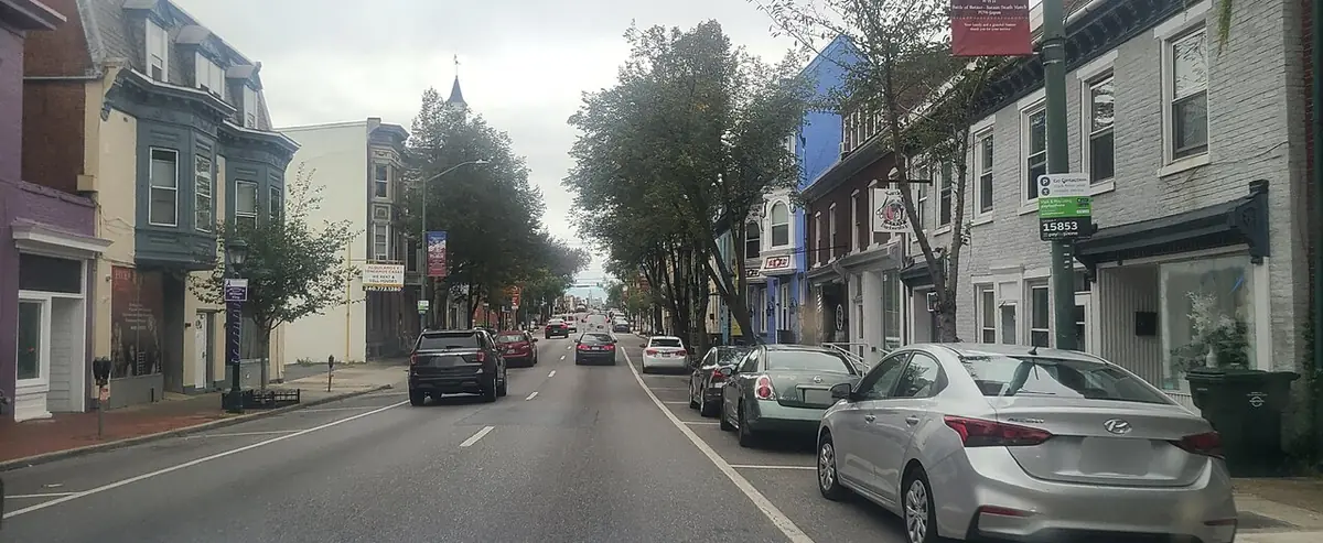 View of Hagerstown, MD