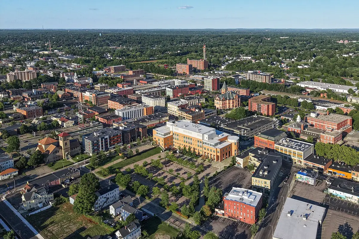 View of Brockton, MA